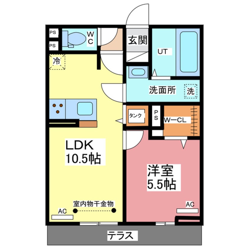 間取図 Alhambra (ｱﾙﾊﾝﾌﾞﾗ) Dexu(ﾄﾞｩｰ)