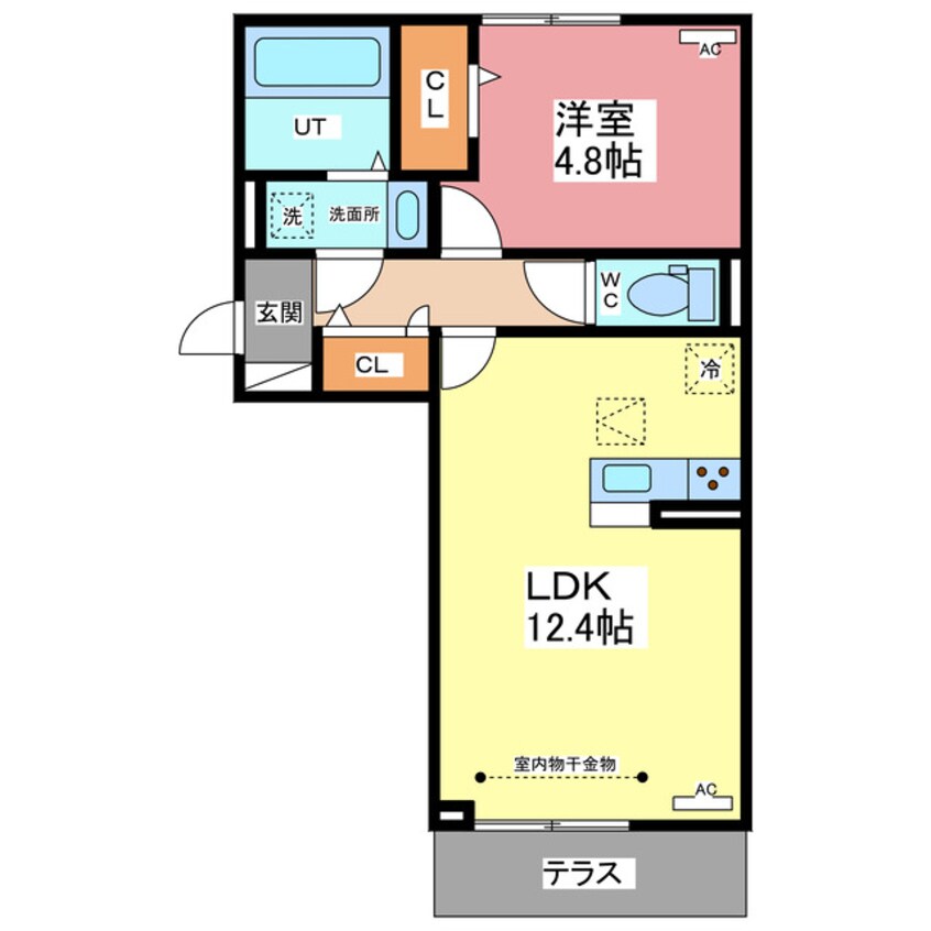 間取図 dan(ﾀﾞﾝ)