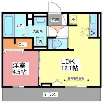 間取図 dan(ﾀﾞﾝ)