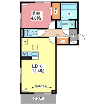 間取図 dan(ﾀﾞﾝ)