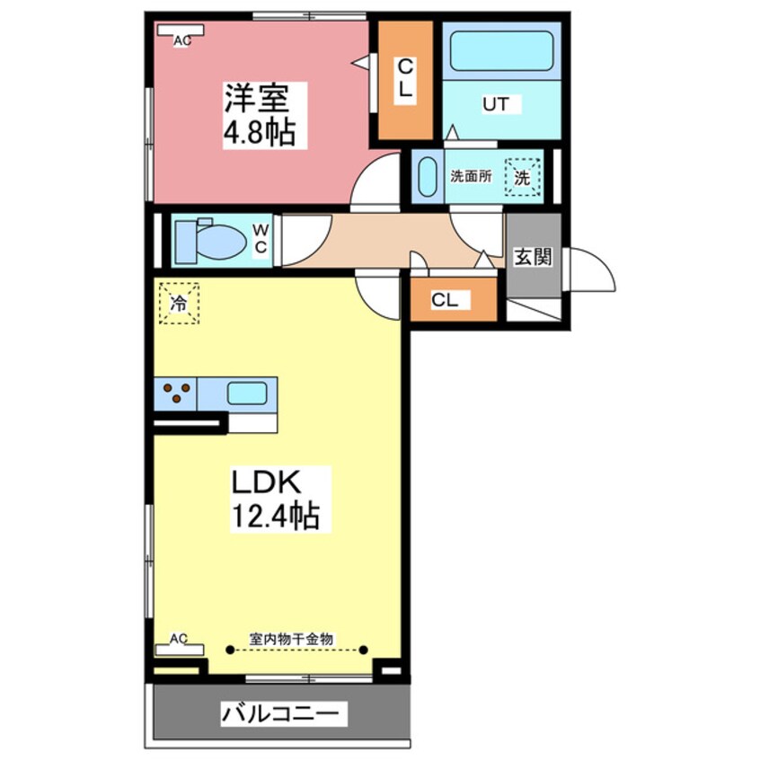 間取図 dan(ﾀﾞﾝ)