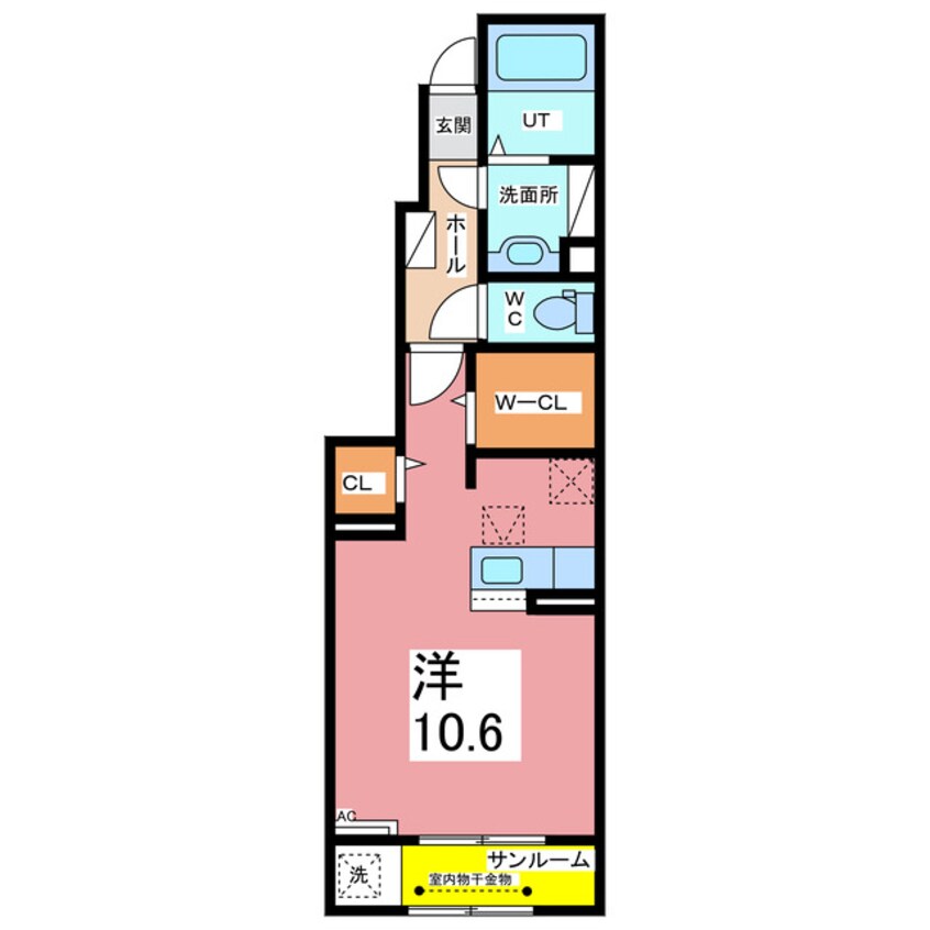 間取図 コンフォール・アイリス