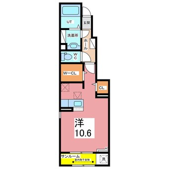 間取図 コンフォール・アイリス