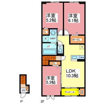 間取図 ステイズ