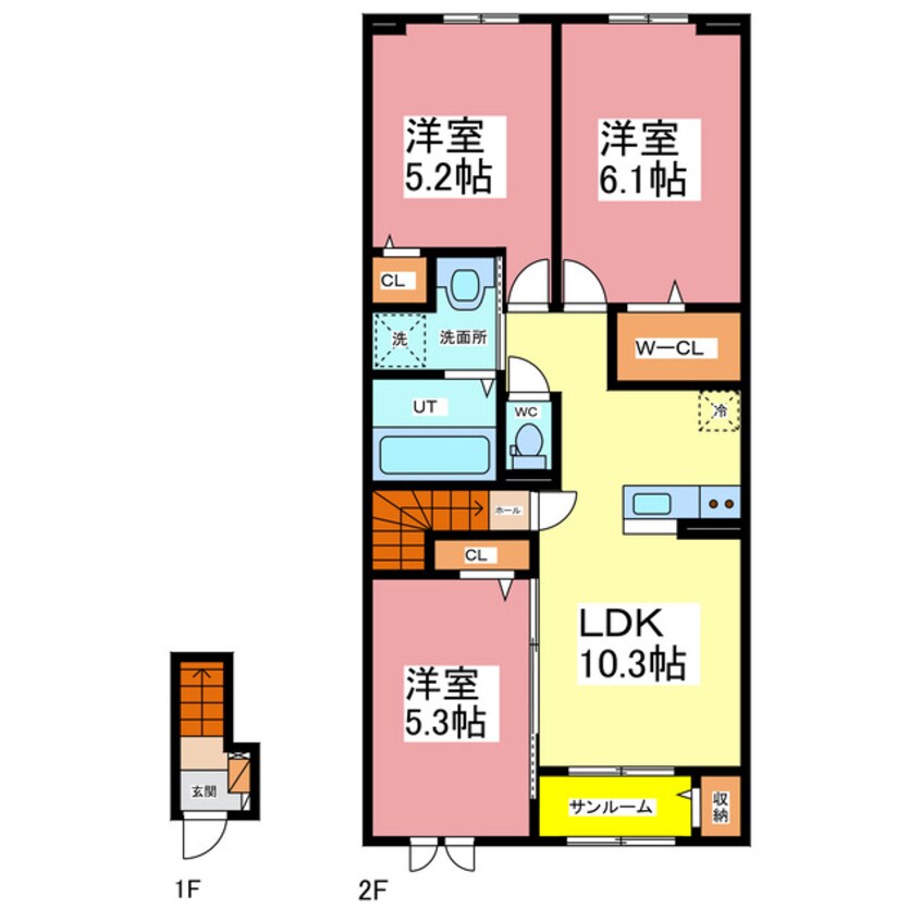 間取図 ステイズ