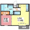 D-Residence上野本町 1LDKの間取り