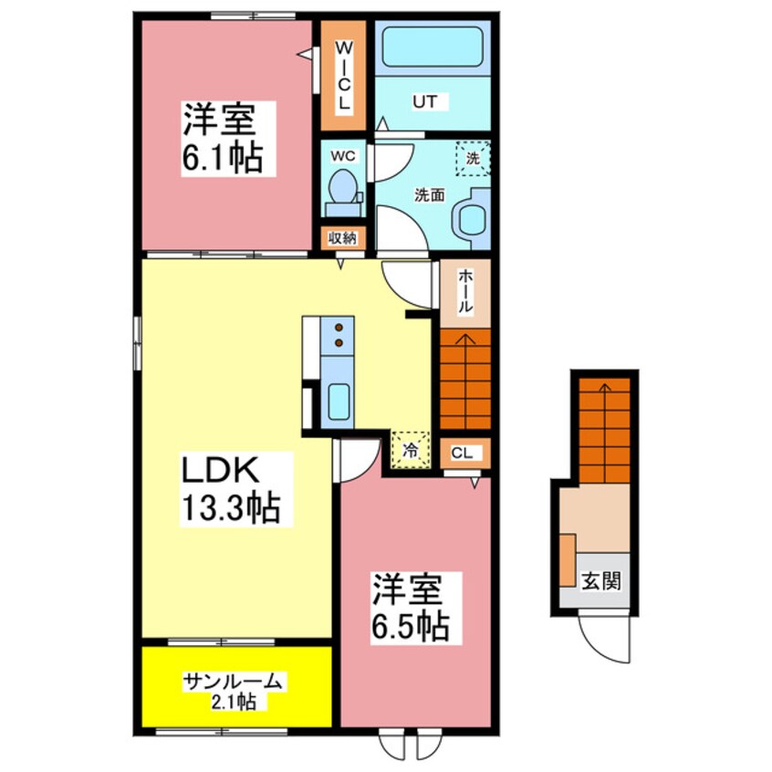 間取図 フロンティア