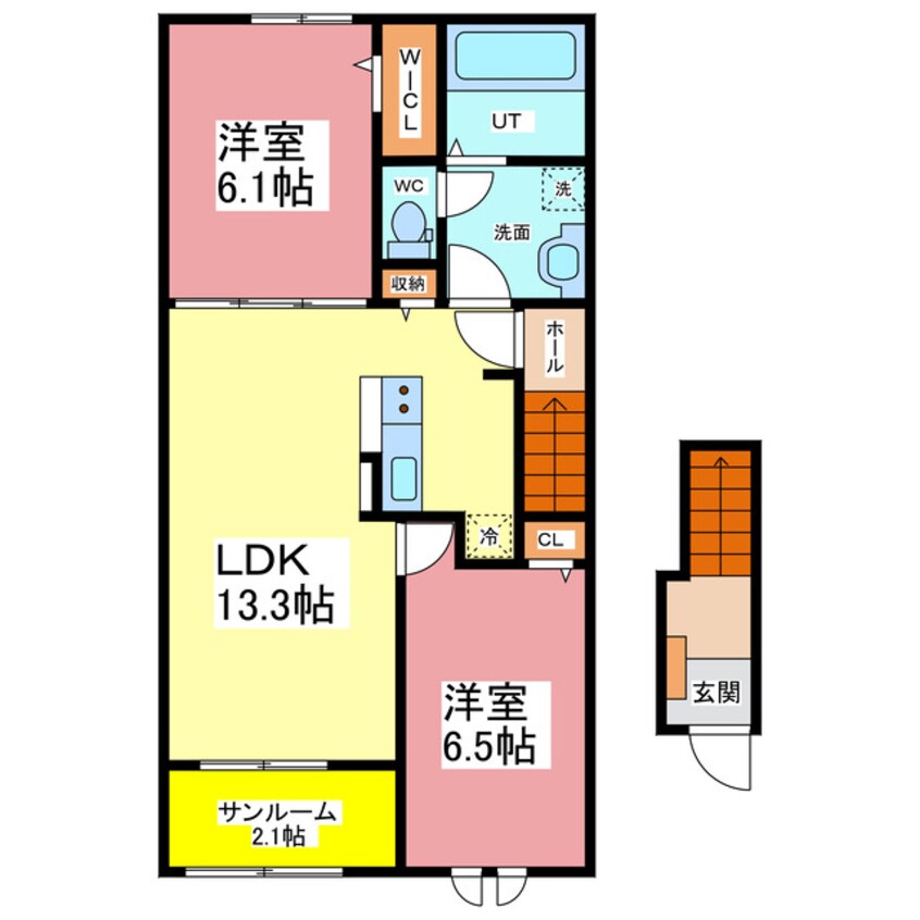 間取図 フロンティア