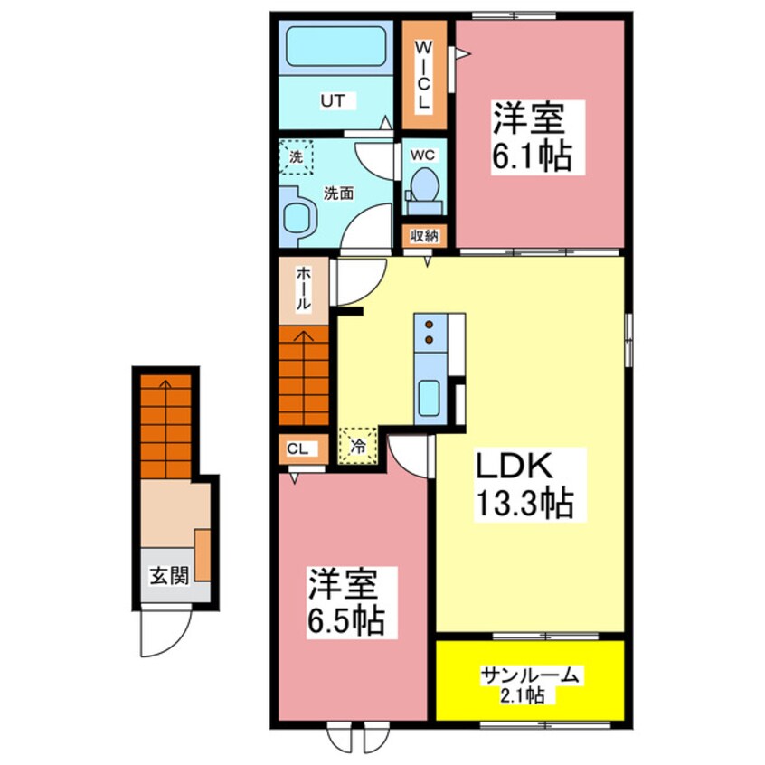 間取図 フロンティア