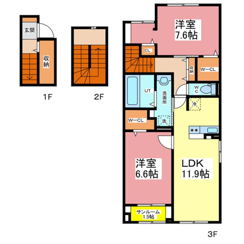 間取図 琴福