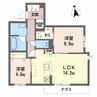 LIBERONDO（リベロンド） 2LDKの間取り