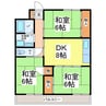 鷲田ビル 3DKの間取り
