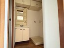 洗面所　室内洗濯機置き場 レジデンス西山
