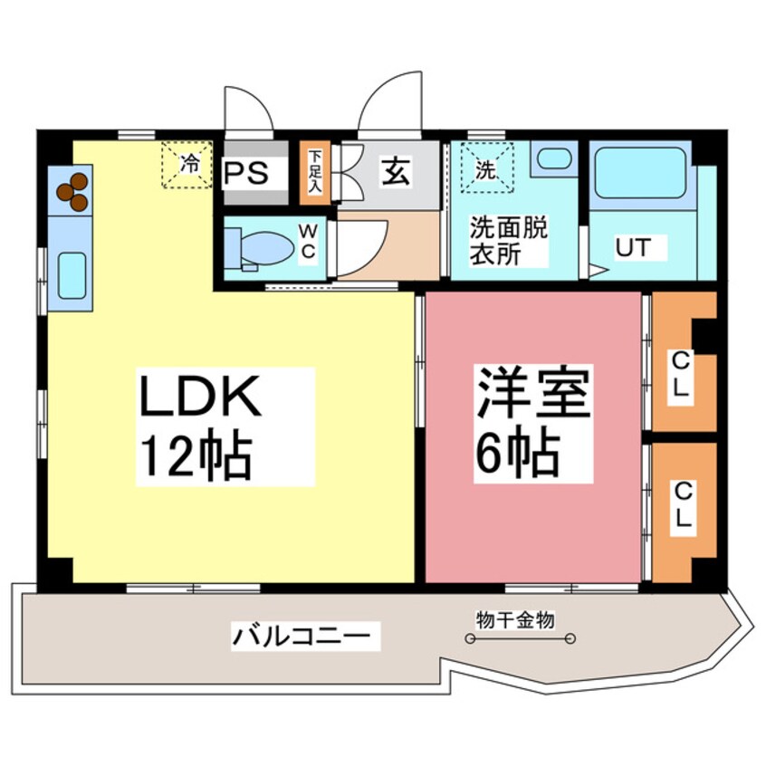 間取図 Ｃａｓａ-Ｎ　２号棟
