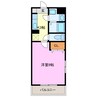 マンション　セイバー 1Kの間取り