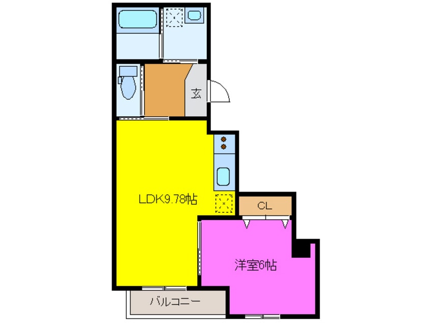 間取図 グランドガーデン　ボンサンテ