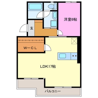 間取図 マンションヒカリⅡ