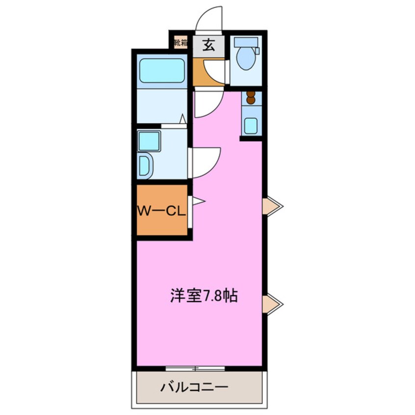 間取図 フレッシュタウンスギモト