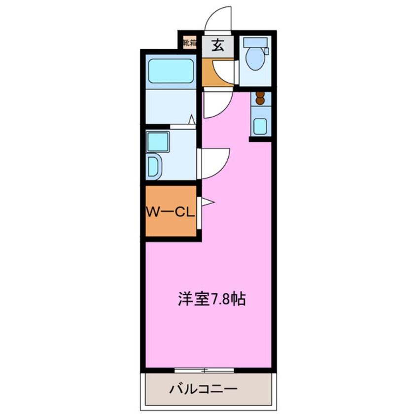 間取図 フレッシュタウンスギモト