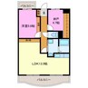 メディオ初生壱番館 1LDK+Sの間取り