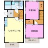 アステージ 2LDKの間取り