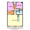 エスペランサＡＯＩ 2LDKの間取り