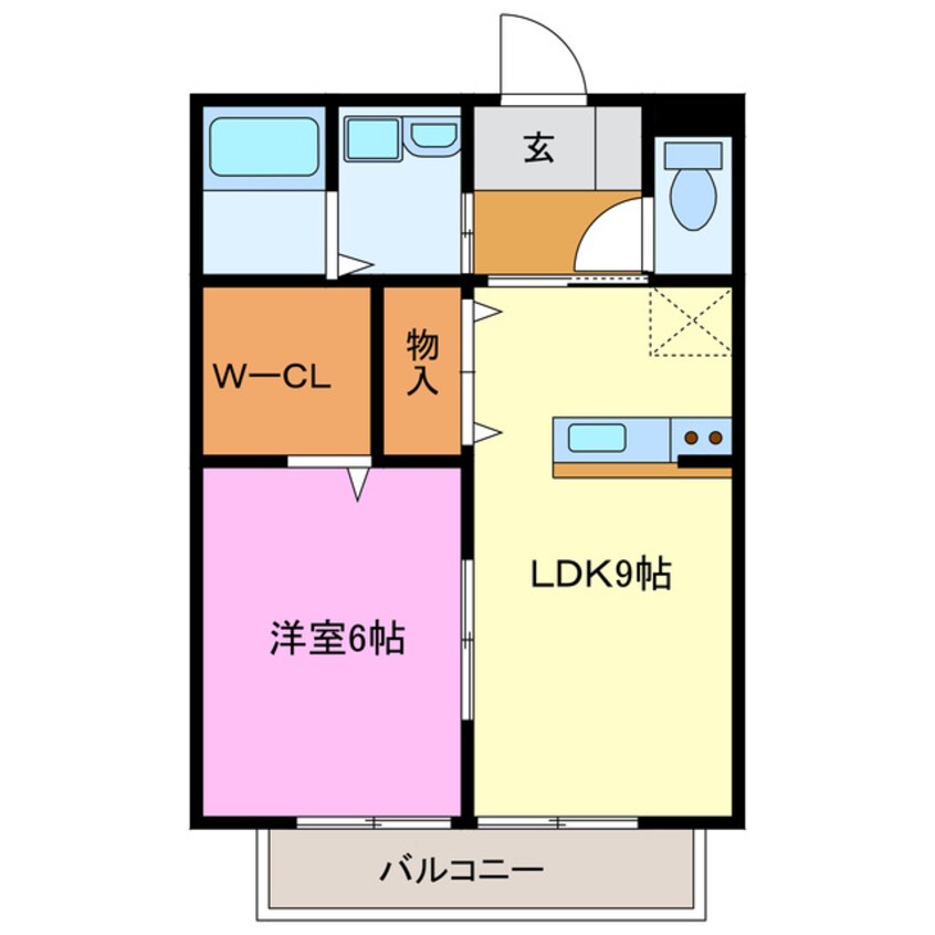 間取図 ガーデンコートＡ・Ｂ