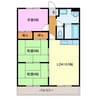 マンション　歩（あゆみ） 3LDKの間取り