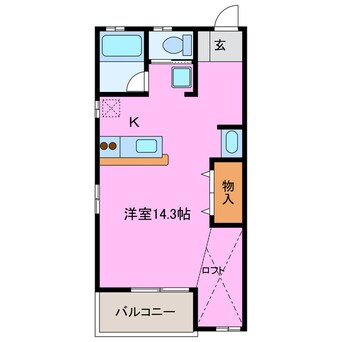 間取図 サライ萩丘