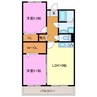 ＦＧＭ２ｎｄ 2LDKの間取り