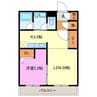 シルヴァーノ 1LDKの間取り