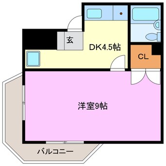 間取図 ライフ第３マンション細江