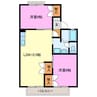 アプト・Ｓ　Ａ・Ｂ 2LDKの間取り