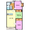 ロイヤルメゾン小豆餅 3LDKの間取り