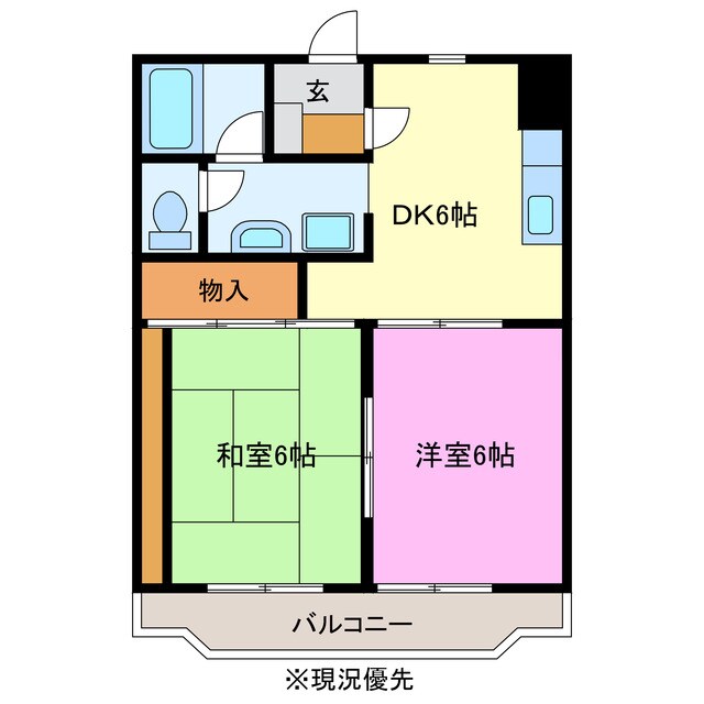 間取り図 マンションアカツキ