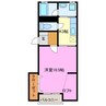 エルフ（東側）セトル（西側） 1Kの間取り