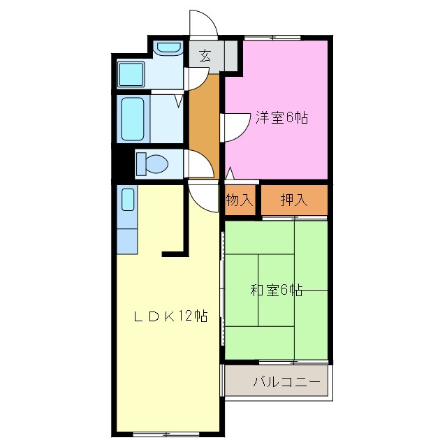 間取り図 オーベルジュ葵