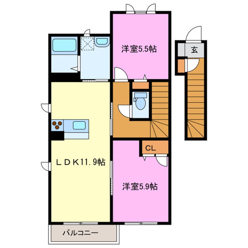 間取図 サンライトＨ