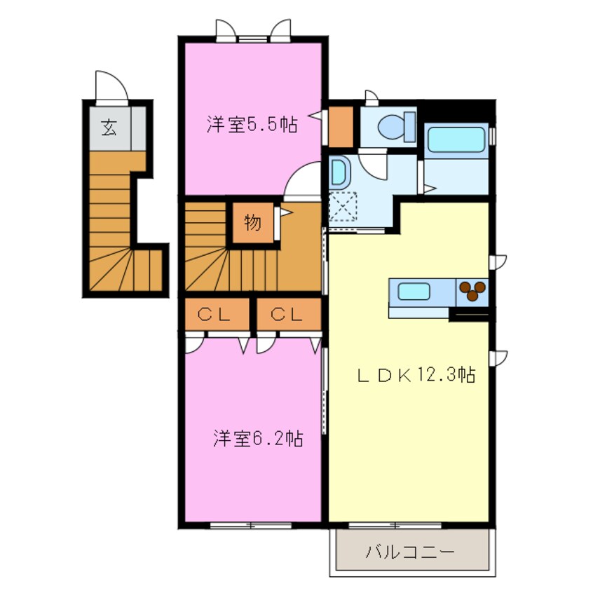 間取図 サンライトＩ