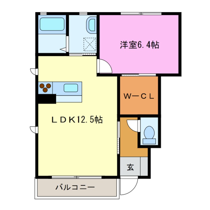 間取図 サンライトＦ