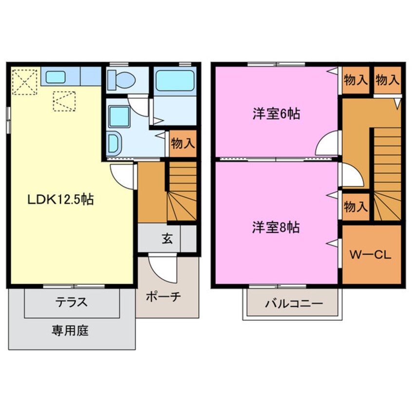 間取図 ラディ