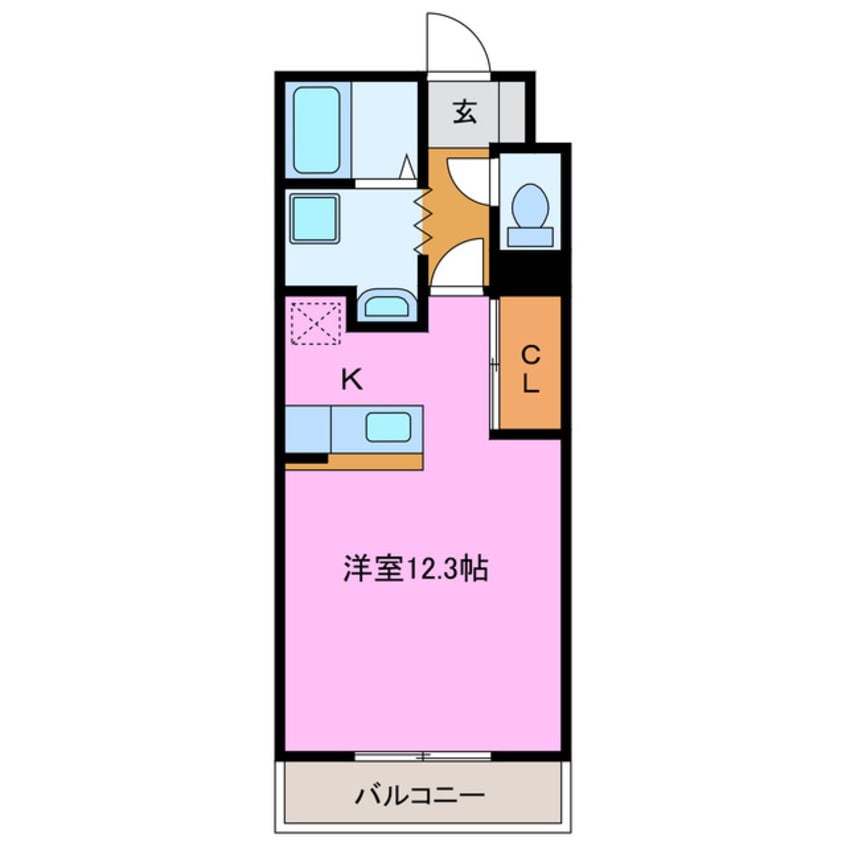 間取図 グランストーク初生
