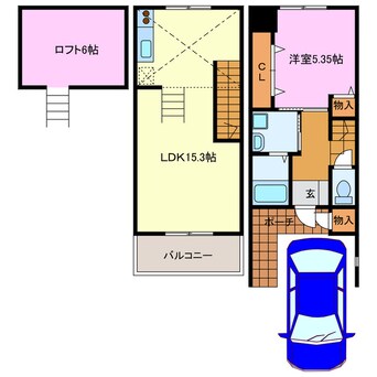 間取図 カーサ　フォンタナ