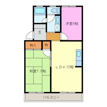 間取図 静帆マンション