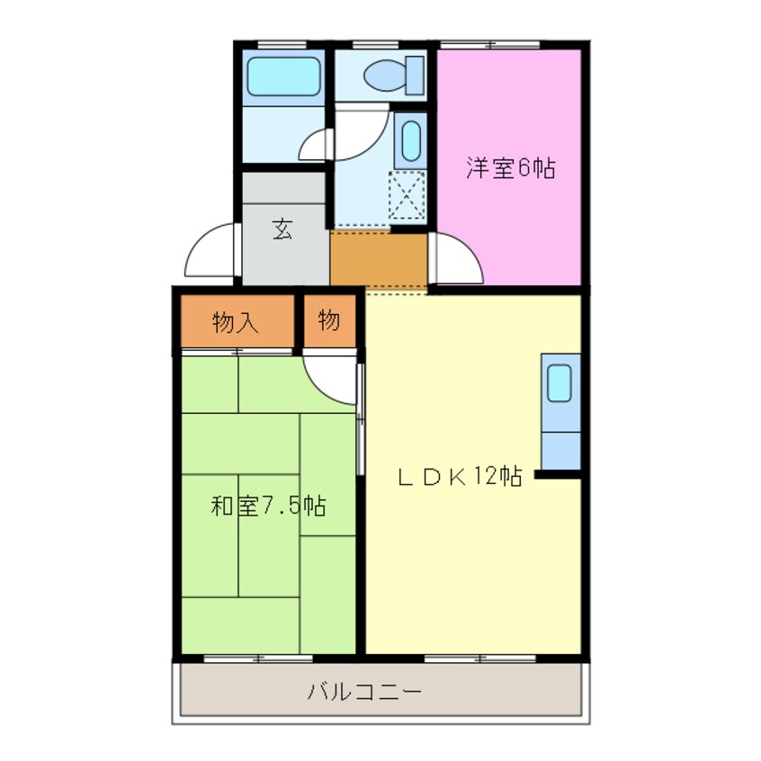 間取図 静帆マンション