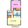 ウィルモア吉栄 1LDKの間取り