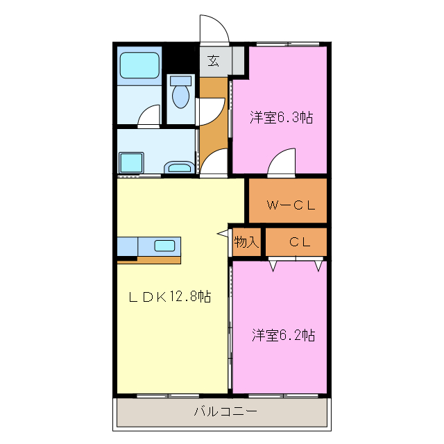 間取り図 ゴールド・スカイ