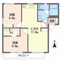 TECHNO TOWNロワールの間取図