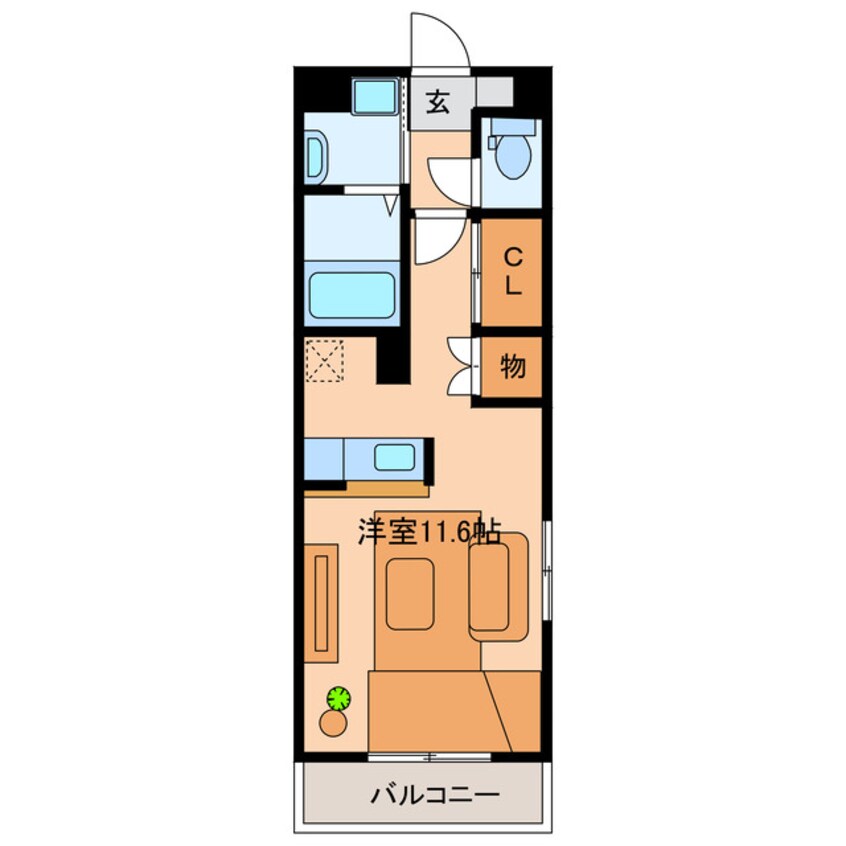 間取図 チェルシー（根洗町）