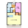 ＴＥＡ ＬＥＡＶＥＳ 1LDKの間取り